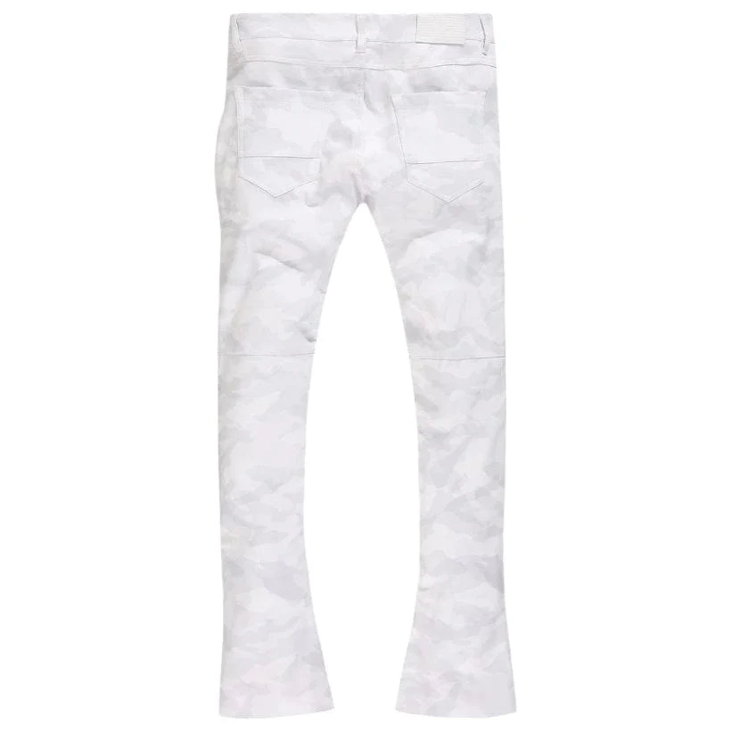 Jordan Craig Ross Stacked Thriller Cargo Pants (Arctic Camo) JRF2250C - Image 2