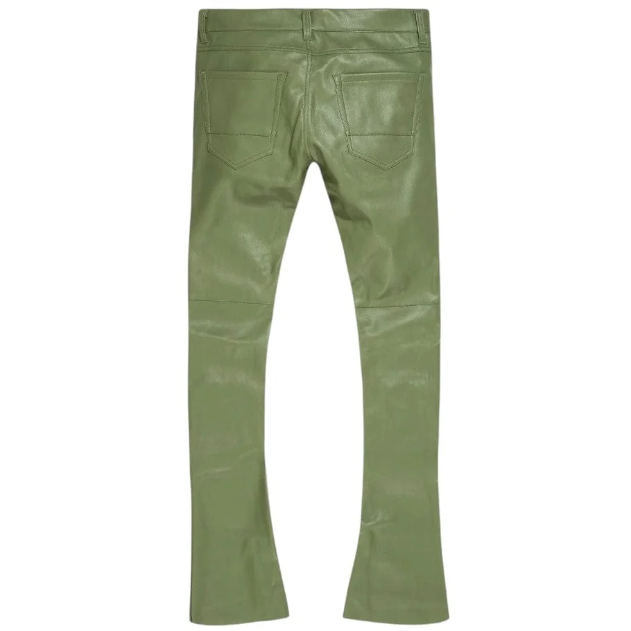 Jordan Craig Ross Stacked Thriller Cargo Pants (Sage) JRF2250 - Image 2