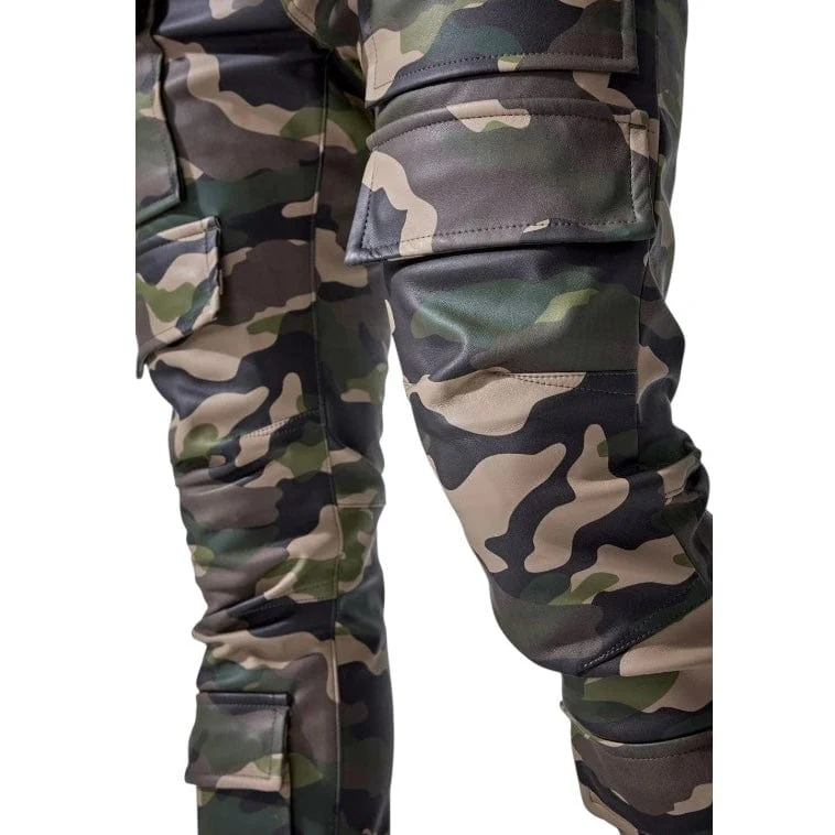 Jordan Craig Ross Stacked Thriller Cargo Pants (Vintage Camo) JRF2250C - Image 4