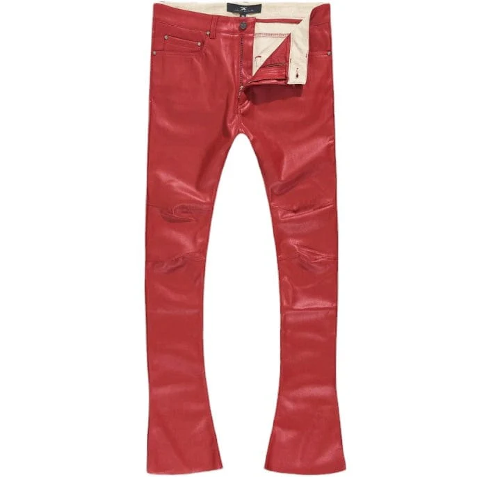 Jordan Craig Ross Stacked Thriller Pants (Red) JRF91636 - Image 3
