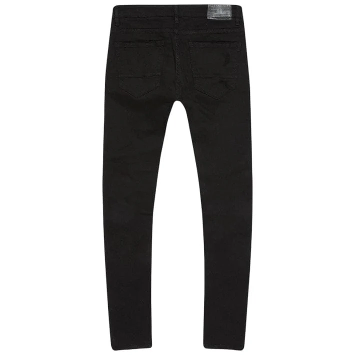 Jordan Craig Sean Fordham Shred On Knees Denim (Jet Black) JS2294A - Image 3