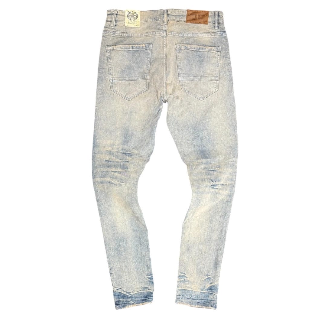 Jordan Craig Sean Slim Taper Fit Jet Stream Denim (Iced Lager) JS2278 - Image 2