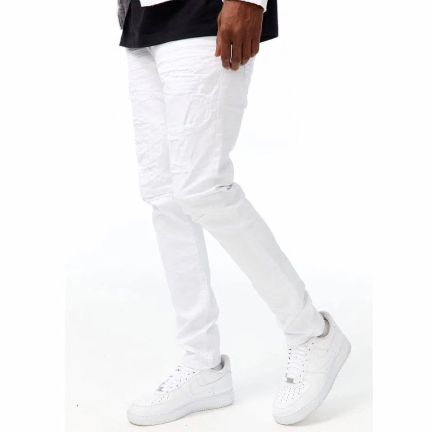 Jordan Craig Sean Tribeca Twill Pants (White) JS955 - Image 5