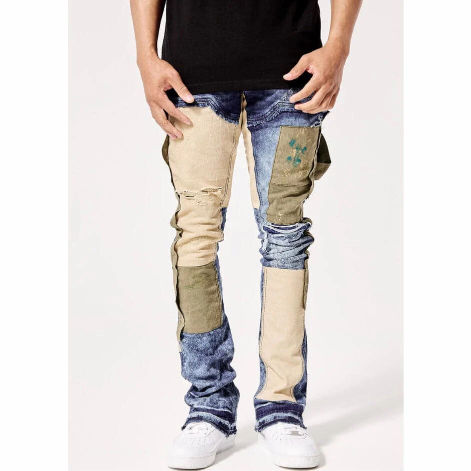 Jordan Craig Sean Stacked Forest Hill Denim (Aged Wash) JSF250 - Image 3