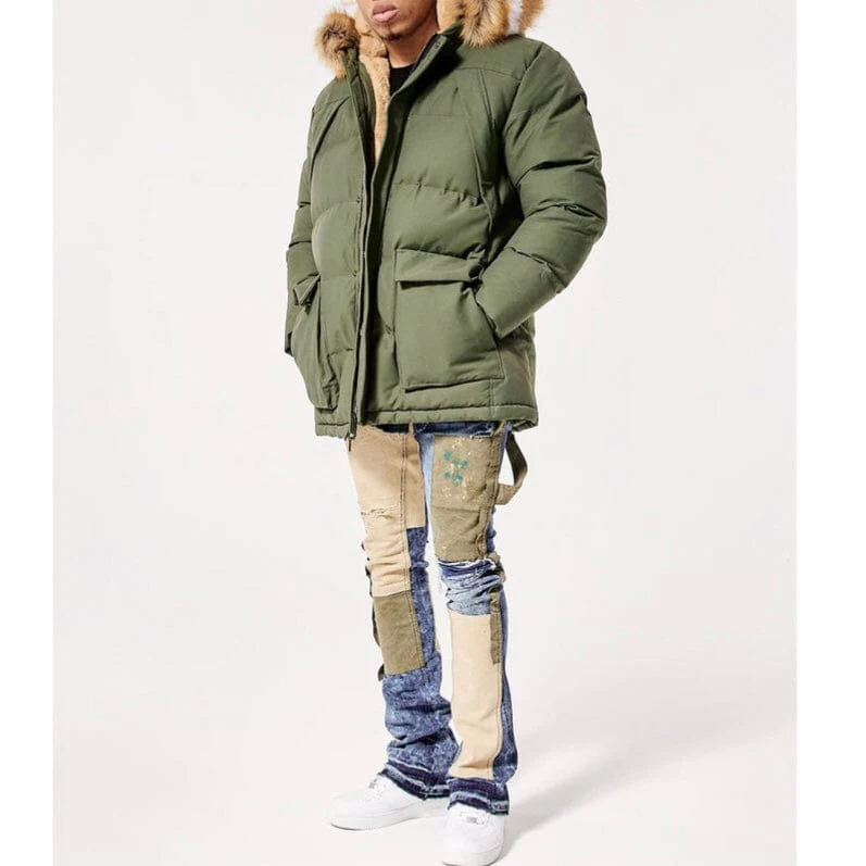 Jordan Craig Sean Stacked Forest Hill Denim (Aged Wash) JSF250 - Image 7