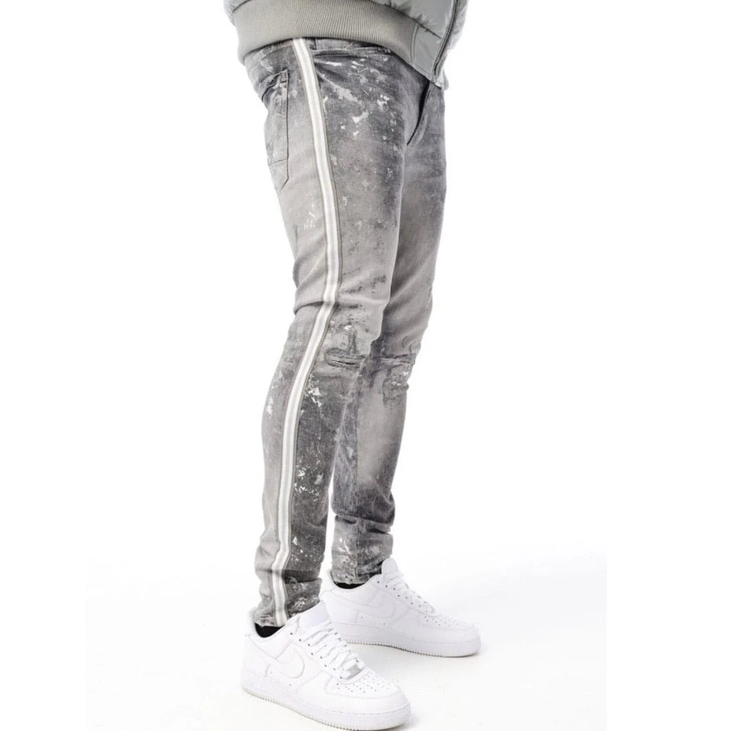 Jordan Craig Sean Sugar Hill Striped Denim (Arctic White) JM3430 - Image 2