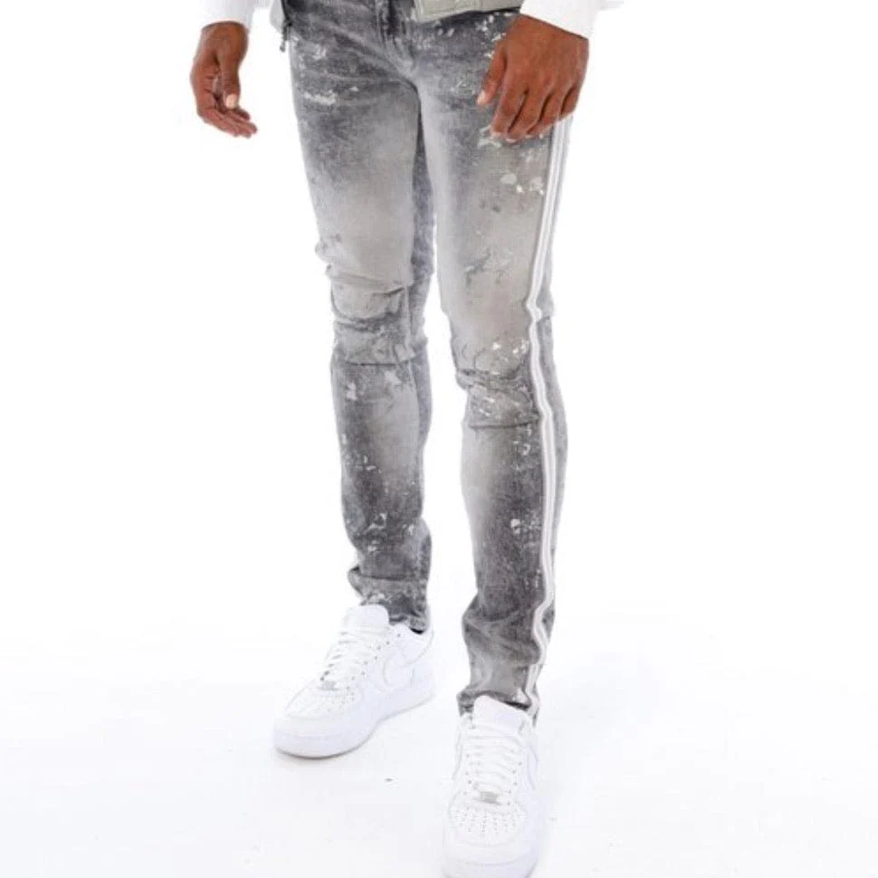 Jordan Craig Sean Sugar Hill Striped Denim (Arctic White) JM3430 - Image 3