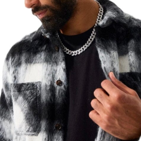 Jordan Craig See You In Paradise Flannel Shacket (Black) 2561 - Image 3