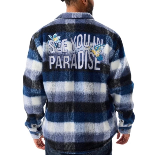 Jordan Craig See You In Paradise Flannel Shacket (Blue) 2561 - Image 2