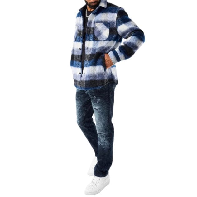 Jordan Craig See You In Paradise Flannel Shacket (Blue) 2561 - Image 3