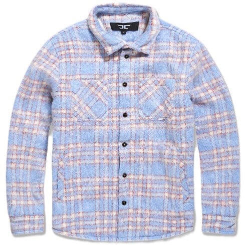 Jordan Craig See You In Paradise Flannel Shacket (Sky Blue) 2561 - Image 5