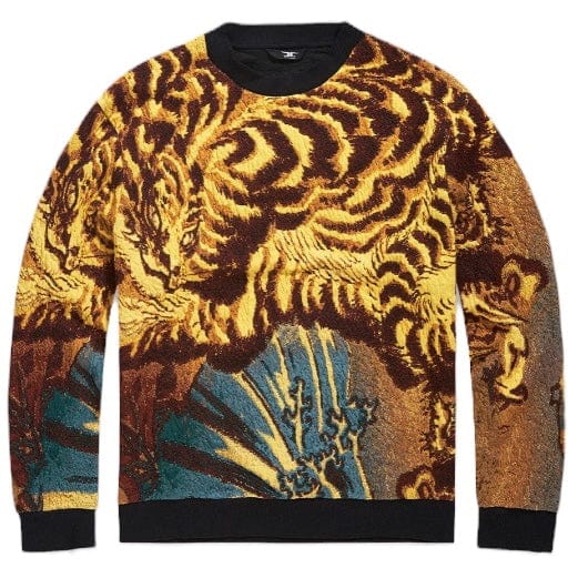 Jordan Craig Silk Road Crewneck Sweater (Gold Dragon) 3974 - Image 6