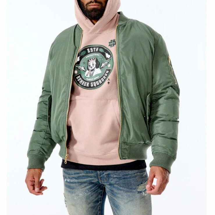 Jordan Craig Squadron Bomber Jacket (Sage) 91571 - Image 4