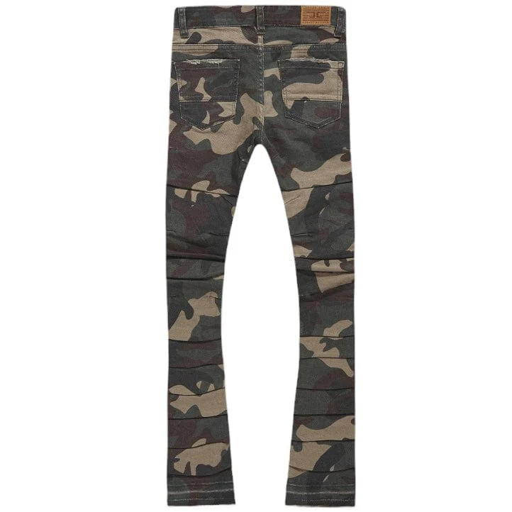 Jordan Craig Stacked Ripple Effect Pants (Woodland) JTF1157C - Image 2