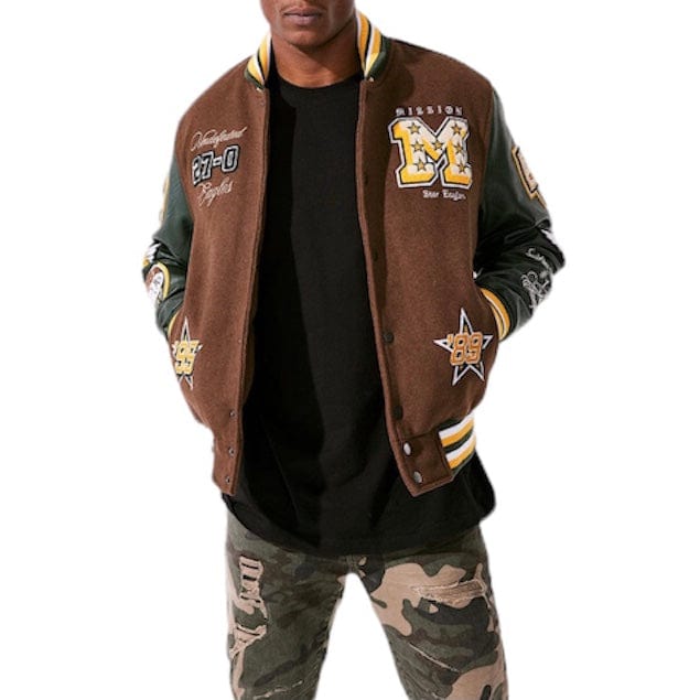 Jordan Craig Star Eagles Varsity Jacket (Misson) 91617 - Image 5