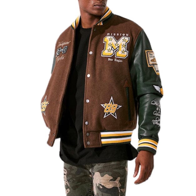 Jordan Craig Star Eagles Varsity Jacket (Misson) 91617 - Image 6