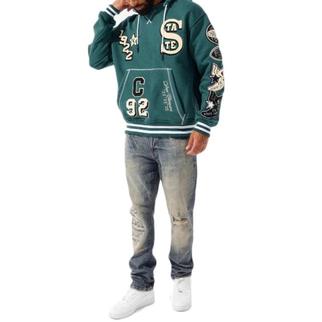 Jordan Craig State Champs Pullover Hoodie (Kelly Forest) 8834H - Image 5