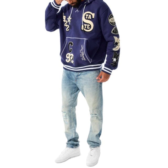 Jordan Craig State Champs Pullover Hoodie (Navy) 8834H - Image 4