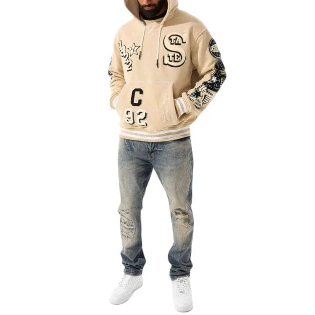 Jordan Craig State Champs Pullover Hoodie (Vintage Khaki) 8834H - Image 4