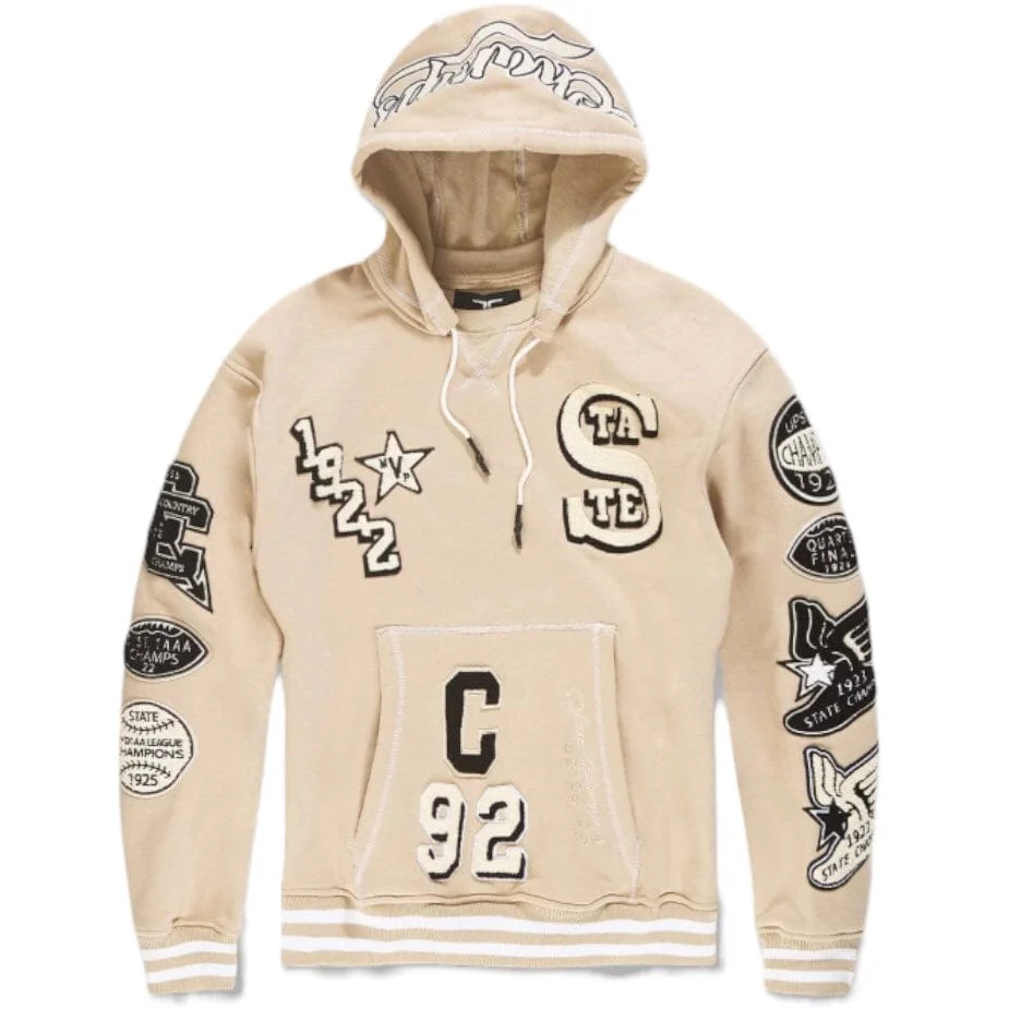 Jordan Craig State Champs Pullover Hoodie (Vintage Khaki) 8834H - Image 5