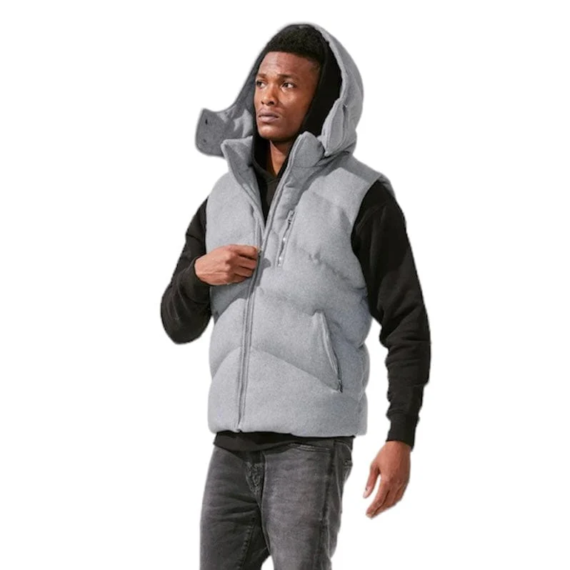 Jordan Craig Tahoe Wool Puffer Vest (Lt Grey) 91586V - Image 4