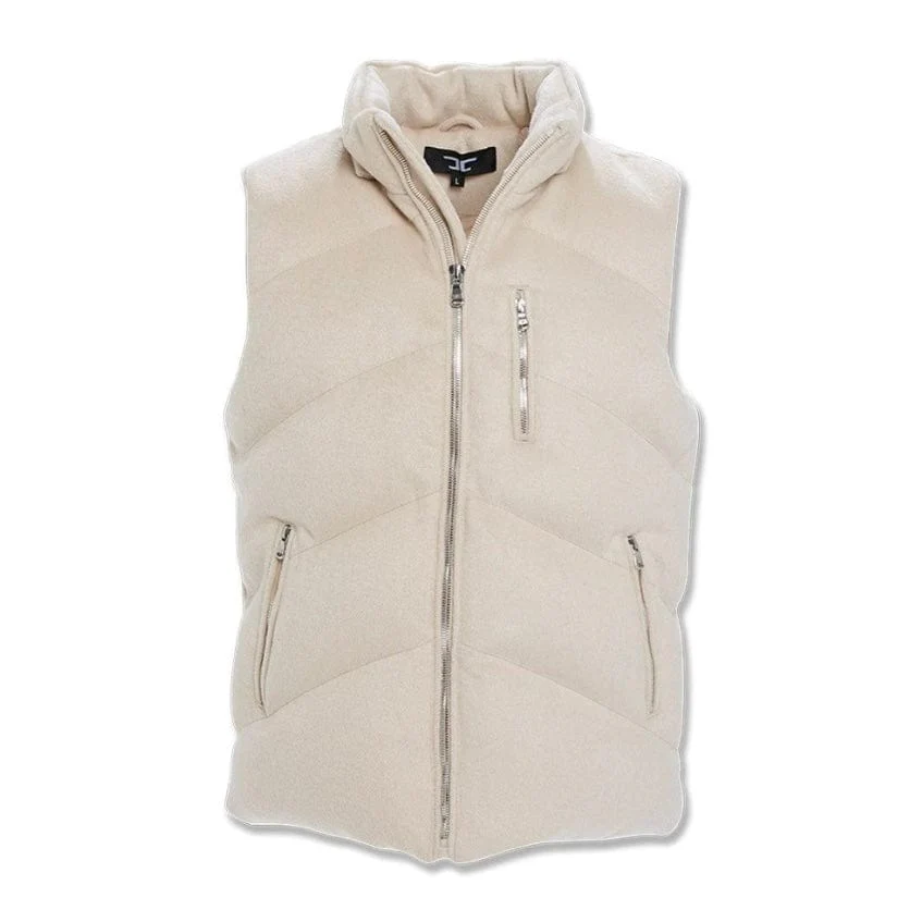 Jordan Craig Tahoe Wool Puffer Vest (Oatmeal) 91586V - Image 3