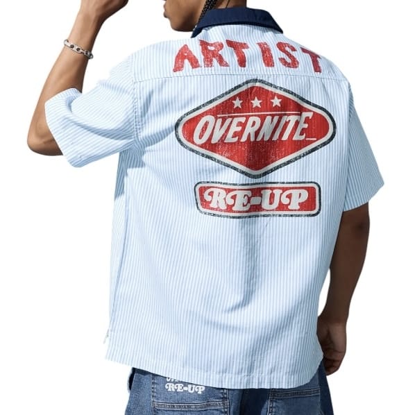Jordan Craig The Re-Up Mechanic Shirt (Bengal Stripe) 2058 - Image 2