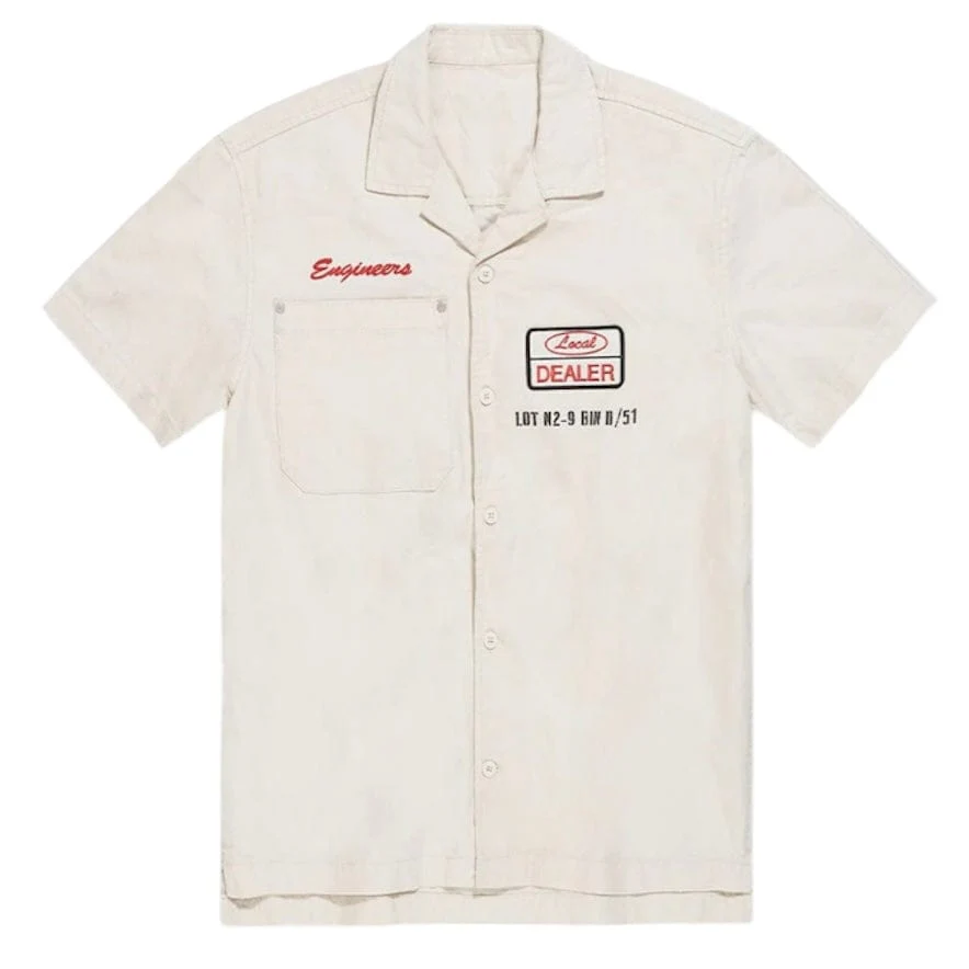 Jordan Craig The Re-Up Mechanic Shirt (Bone) 2051 - Image 2