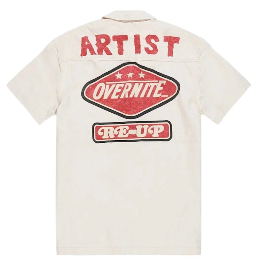 Jordan Craig The Re-Up Mechanic Shirt (Bone) 2051 - Image 3