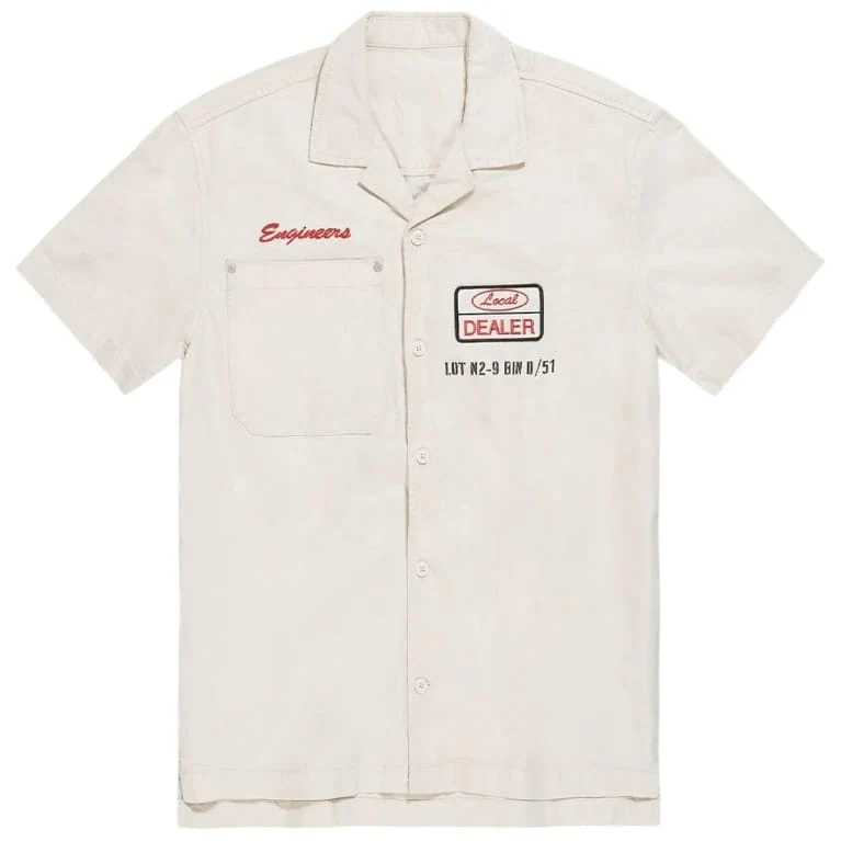 Jordan Craig The Re-Up Mechanic Shirt (Bone) 2058 - Image 3