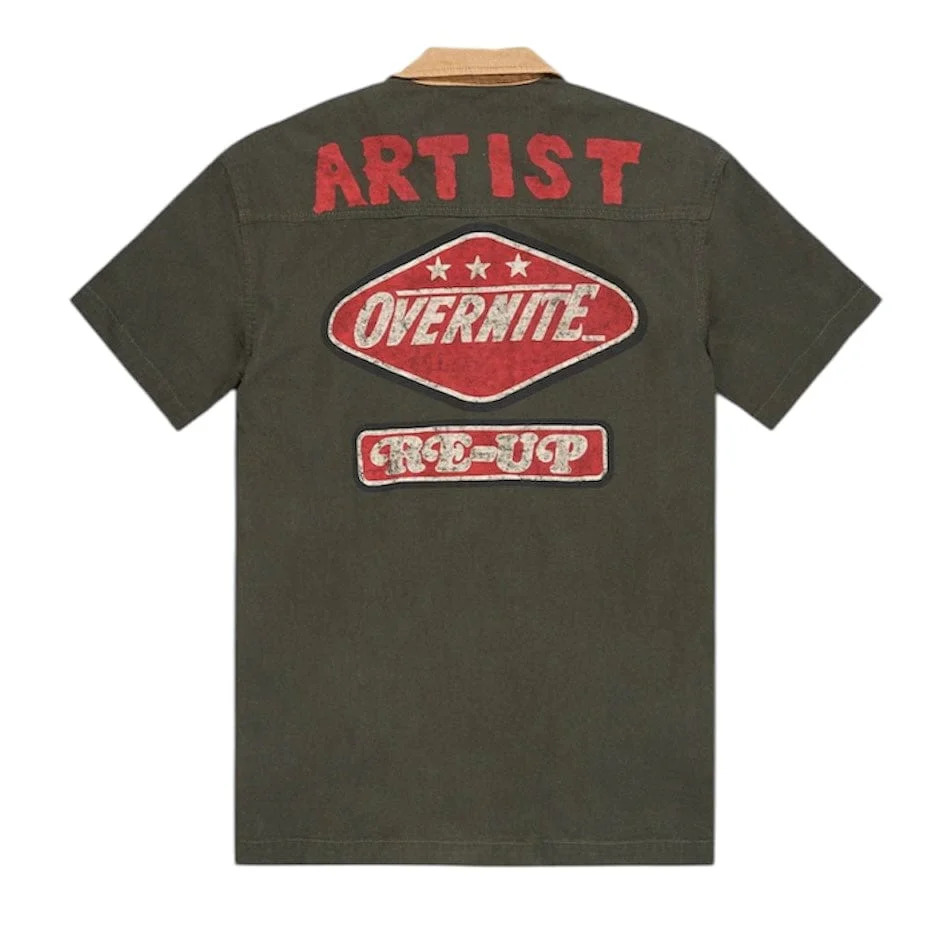 Jordan Craig The Re-Up Mechanic Shirt (Dark Green) 2051 - Image 3