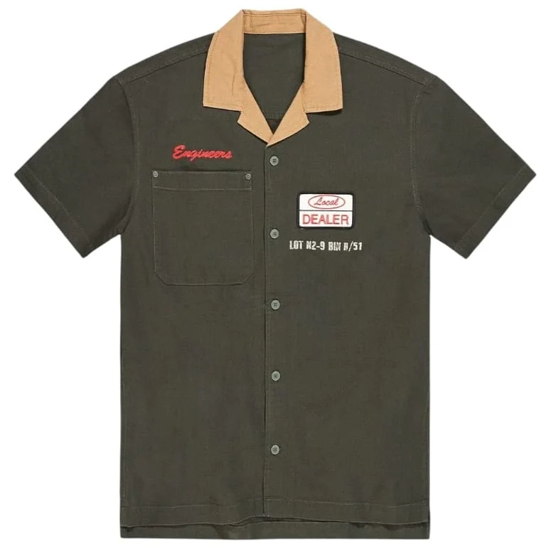Jordan Craig The Re-Up Mechanic Shirt (Dark Green) 2058 - Image 3