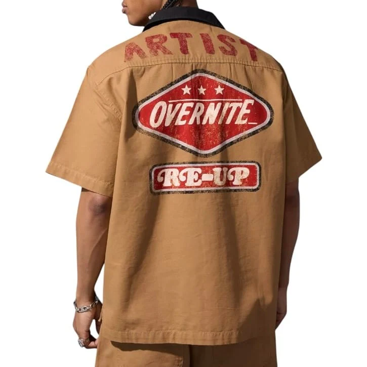 Jordan Craig The Re-Up Mechanic Shirt (Wheat) 2058 - Image 2