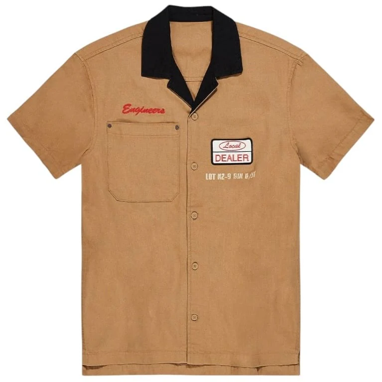 Jordan Craig The Re-Up Mechanic Shirt (Wheat) 2058 - Image 3