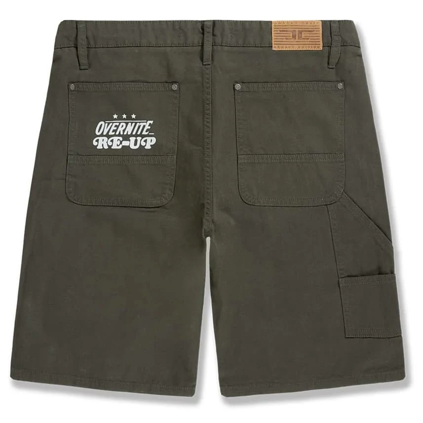 Jordan Craig The Retro Re-Up Shorts (Dark Green) 2058S - Image 4