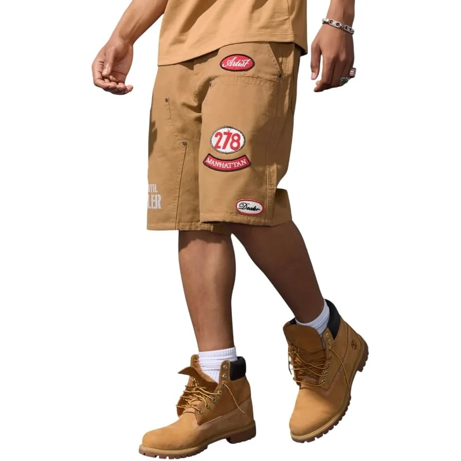 Jordan Craig The Retro Re-Up Shorts (Wheat) 2058S - Image 2