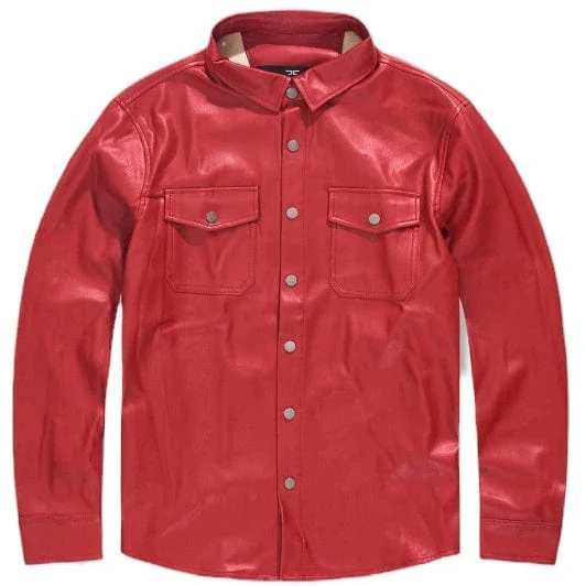 Jordan Craig Thriller Button Up Jacket (Red) 2560 - Image 3