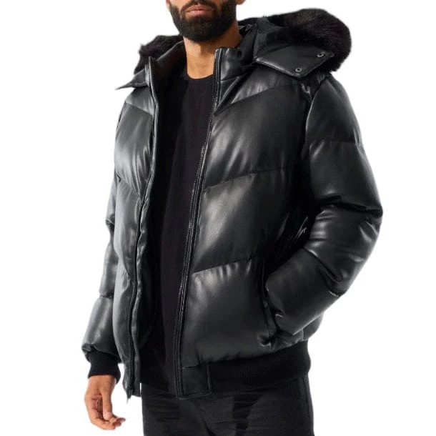 Jordan Craig Thriller Puffer Jacket (Black) 91636 - Image 2