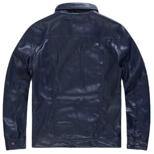 Jordan Craig Thriller Trucker Jacket (Midnight Blue) JJ1218 - Image 4