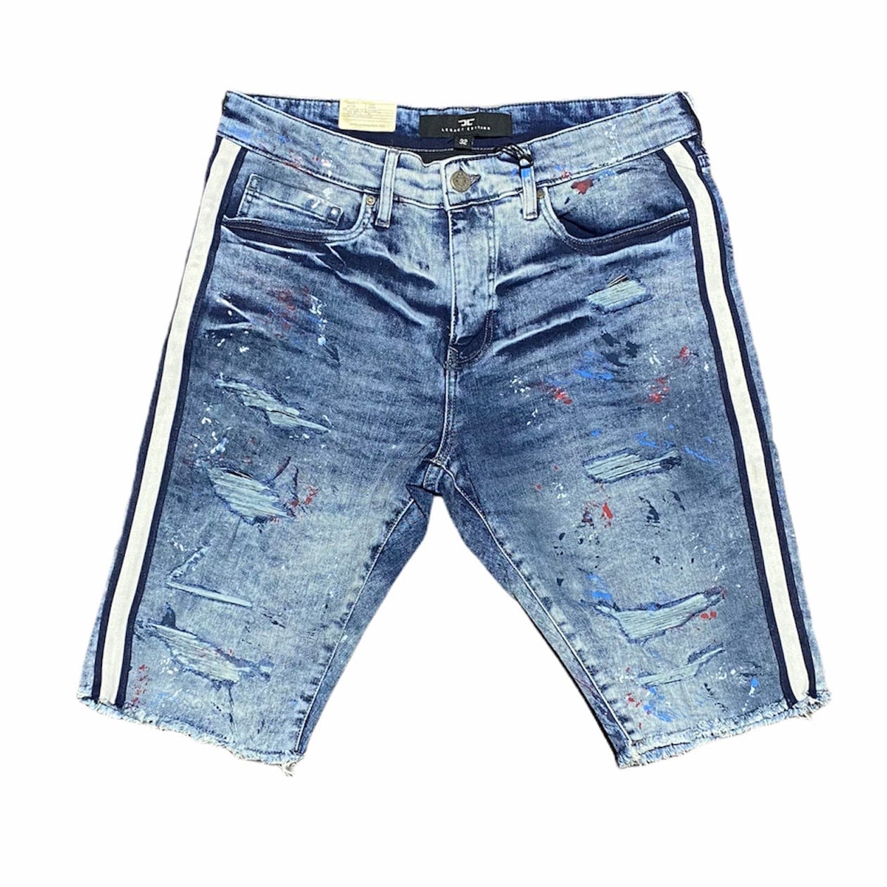 Jordan Craig Time's Up Denim Shorts (Paris) J3175S - Image 3