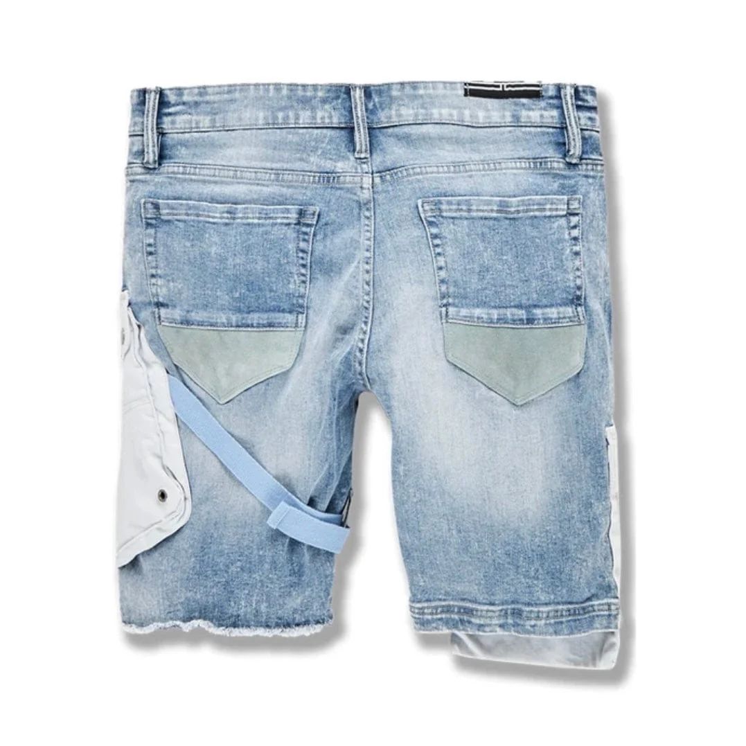 Jordan Craig Travis Cargo Shorts (Carolina Blue) 4399 - Image 2