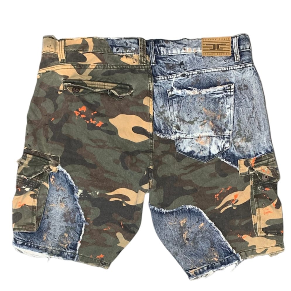 Jordan Craig Travis Cargo Shorts (Woodland) - 4350 - Image 2