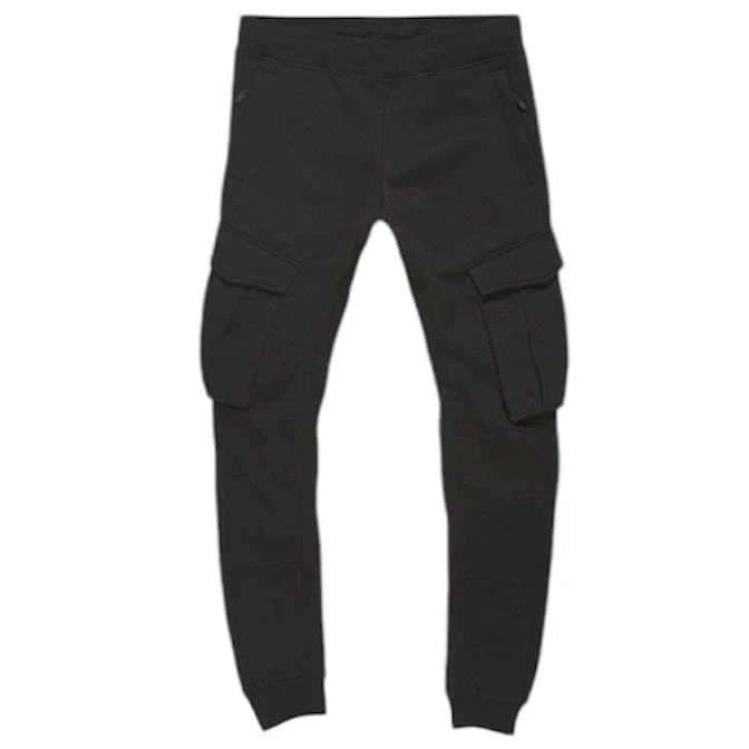 Jordan Craig Uptown Cargo Joggers (Black) 8863 - Image 2