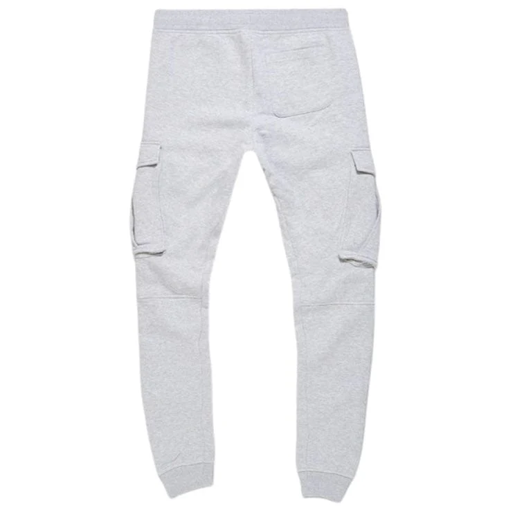 Jordan Craig Uptown Cargo Joggers (Heather Grey) 8863 - Image 3