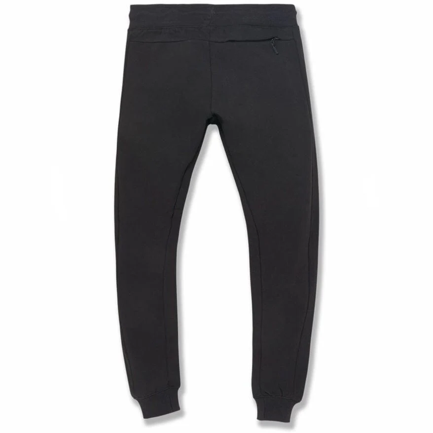 Jordan Craig Uptown Jogger Sweatpants (Black) 8620 - Image 2