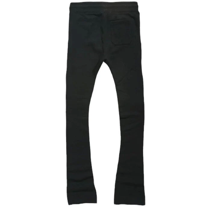 Jordan Craig Uptown Stacked Sweatpants (Black) - Image 2