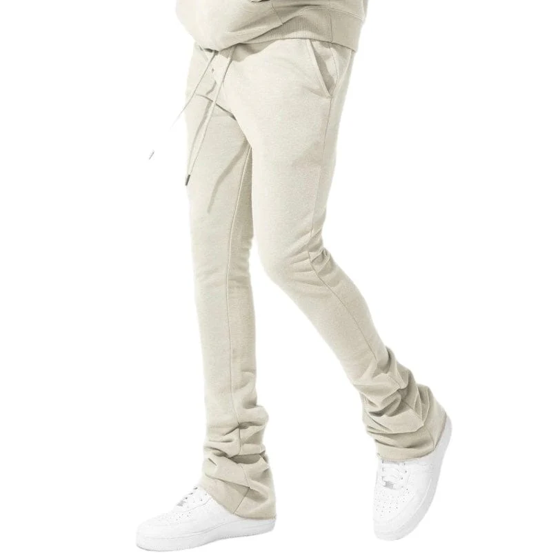 Jordan Craig Uptown Stacked Sweatpants (Bone) 8826L - Image 2