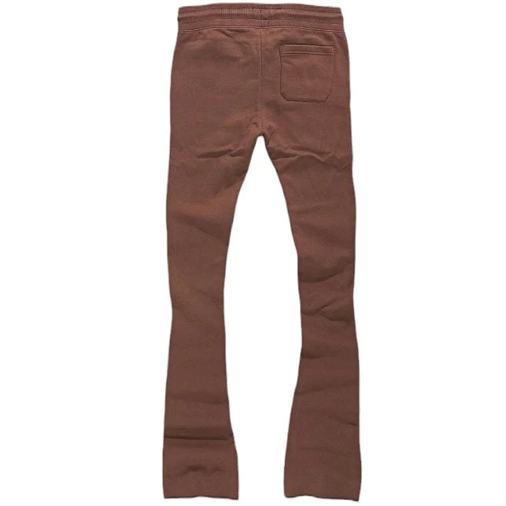 Jordan Craig Uptown Stacked Sweatpants (Chocolate) 8860L - Image 2