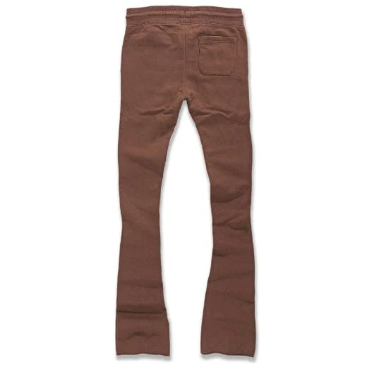 Jordan Craig Uptown Stacked Sweatpants (Dark Chocolate) 8821L - Image 2