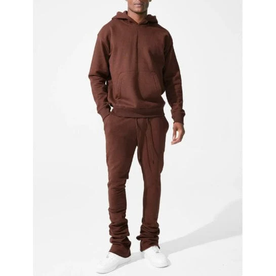 Jordan Craig Uptown Stacked Sweatpants (Dark Chocolate) 8821L - Image 3